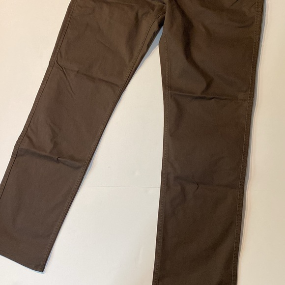 Dockers SZ 36 x 34 Straight Fit Brown Jean Cut Casual Khaki Pants New D31 - Picture 13 of 13